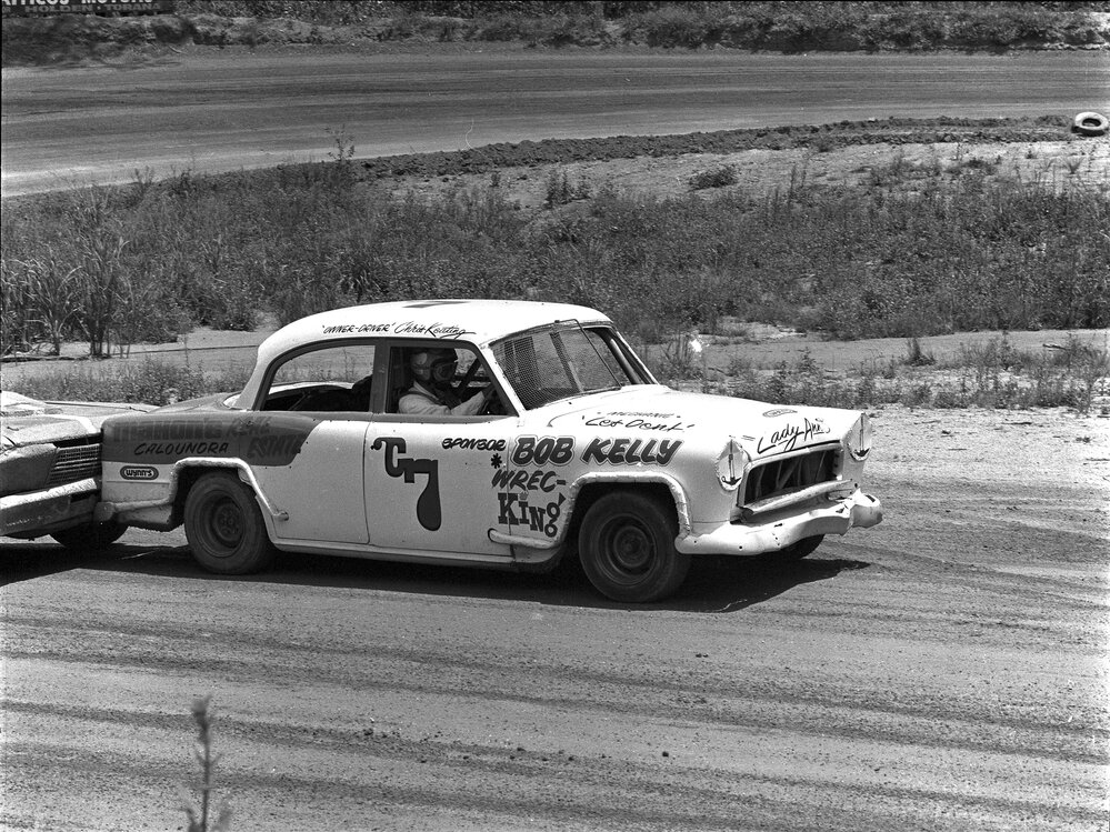 Car racing, speedway meeting, Caboolture, 28 January 1973 | Heritage Noosa