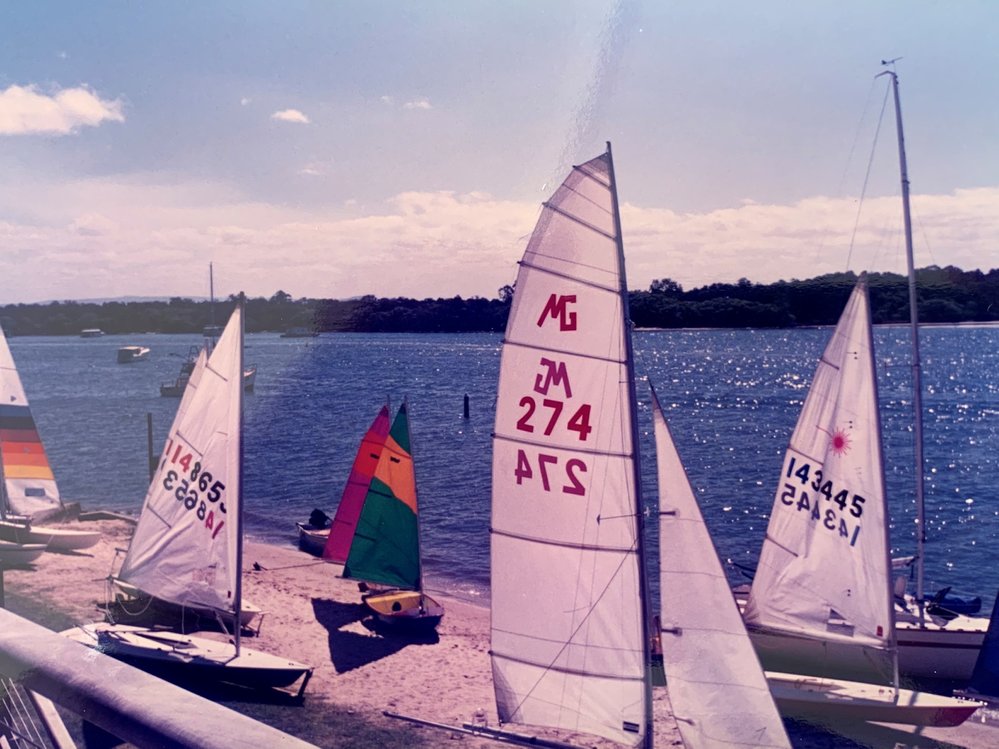 Sailboats, Noosa River, Noosaville Heritage Noosa
